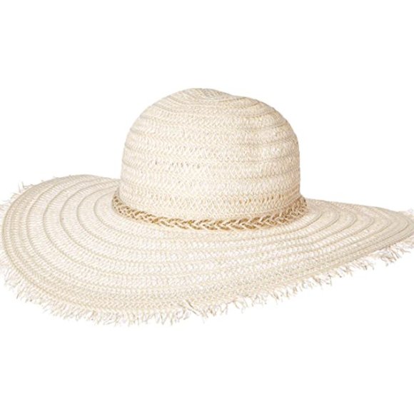 BCBGeneration Braided Chain Floppy Hat - NEW - Picture 1 of 3